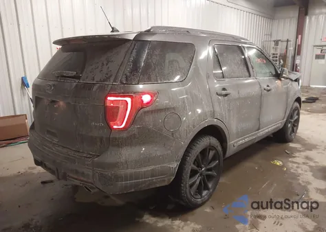 2018 Ford Explorer Xlt from USA, damaged, VIN 1FM5K8D8XJGC38389
